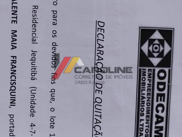 #36 - Terreno para Venda em Araruama - RJ - 2