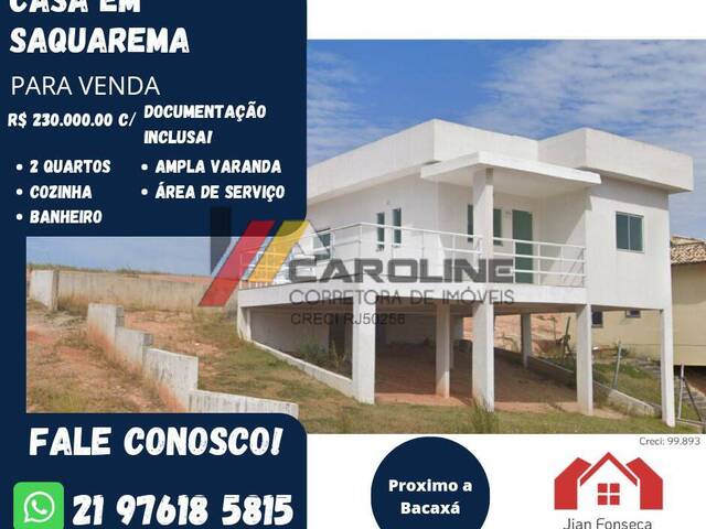 #08 - Casa para Venda em Maricá - RJ - 1